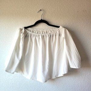 Off the shoulder blouse